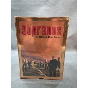The Sopranos The Complete Third Season VHS Box Set 5 Cassettes New Sealed HBO